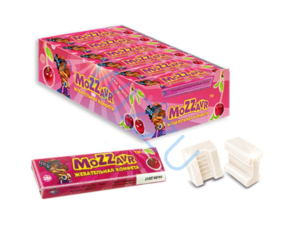 Жевательная конфета со вкусом вишни Mozzavr, 25 г