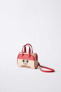 ZARA СУМКА MICKEY MOUSE © DISNEY, КРАСНЫЙ