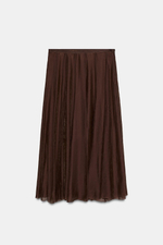 КОМБИНИРОВАННАЯ СТРУЯЩАЯСЯ ЮБКА — ZW COLLECTION — ZARA