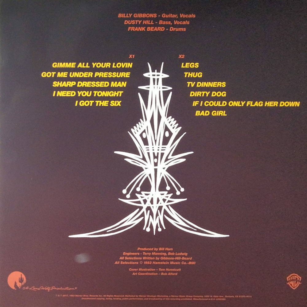 ZZ Top / Cinco No. 2 (The Second Five LPs)(5LP)