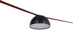 Светильник для Sling System,  FIORI,  20Вт,  D200xH113 мм,  1480Лм,  черный