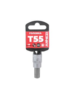 Головка 3/8" со вставкой TORX T55, L=48 мм на холдере Arnezi R0204455