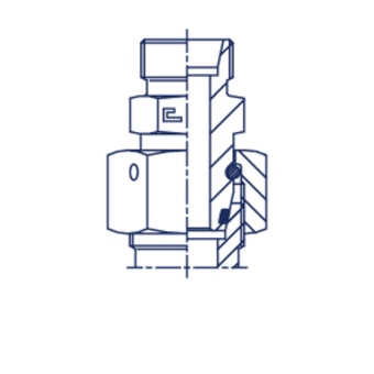 Соединение PNF DS25 42х2 (корпус)