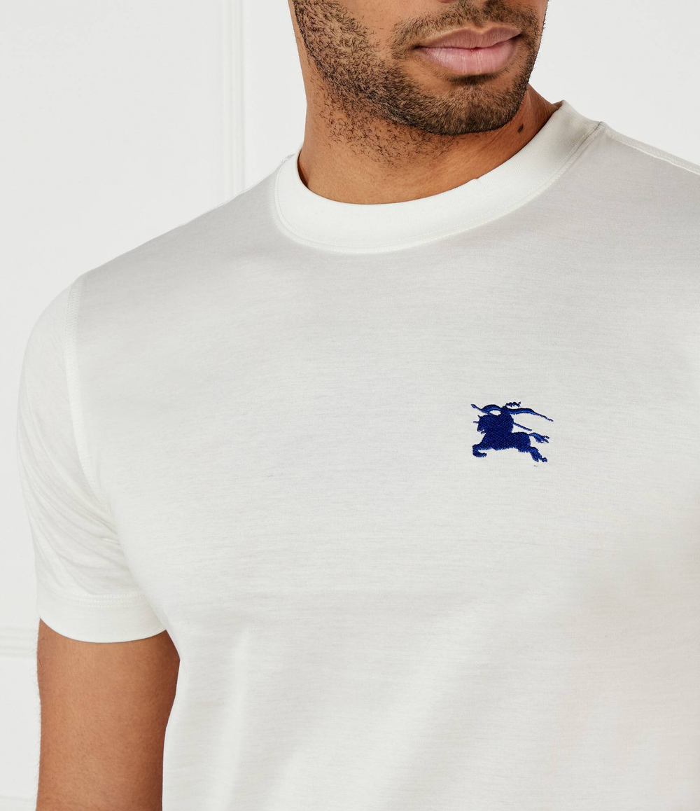 Футболка Equestrian Knight Burberry - экрю(8107455)
