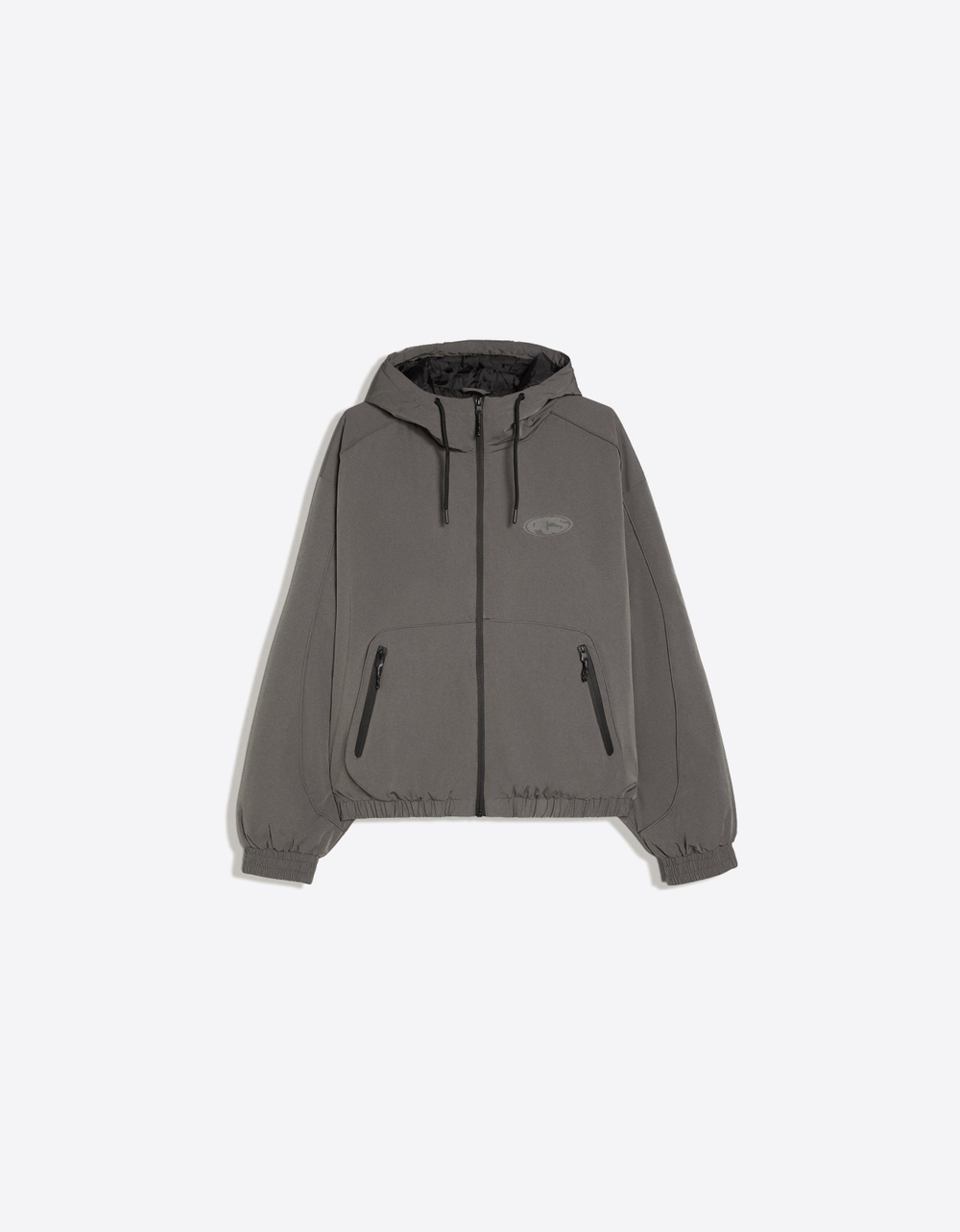 Мужская техническая куртка с капюшоном - BERSHKA