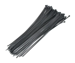 Хомут пластмас BLACK 4х400 (100шт) KING BLACK 4х400