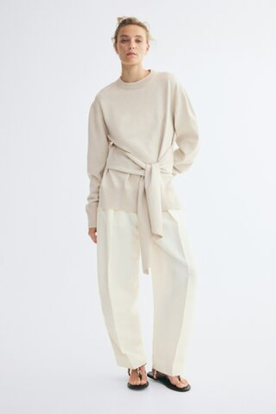 Свитер со шнуровкой — длинная модель - H&M