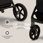 Коляска 3в1 Sweet Baby Cupola Moon Black