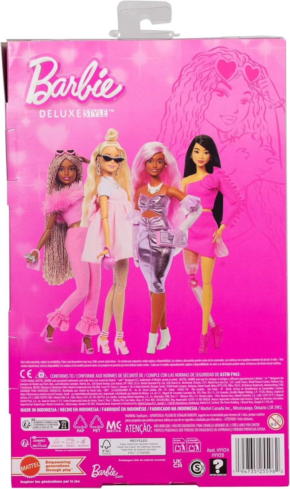 Кукла Barbie Deluxe Style Doll #4
