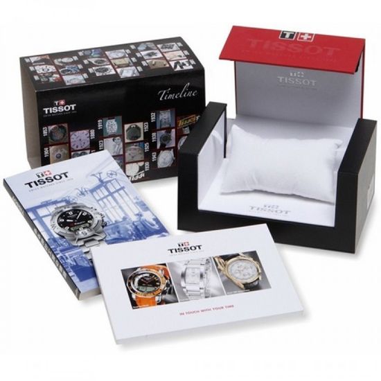 Мужские швейцарские наручные часы Tissot Bridgeport Powermatic T097.407.26.033.00