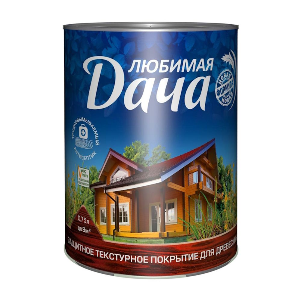 Пропитка по дереву Любимая дача тик 0,75л (Рогнеда) Пропитка по дереву Любимая дача тик 0,75л (Рогнеда)
