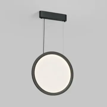 Подвесной светильник LED 25W 3000К-6000К DK6605-BK чёрный Veil Denkirs
