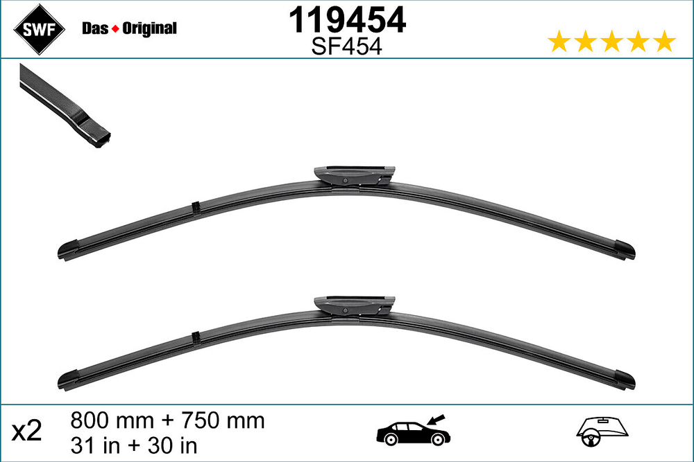 SWF - 119454-SWF - Wiper Blade