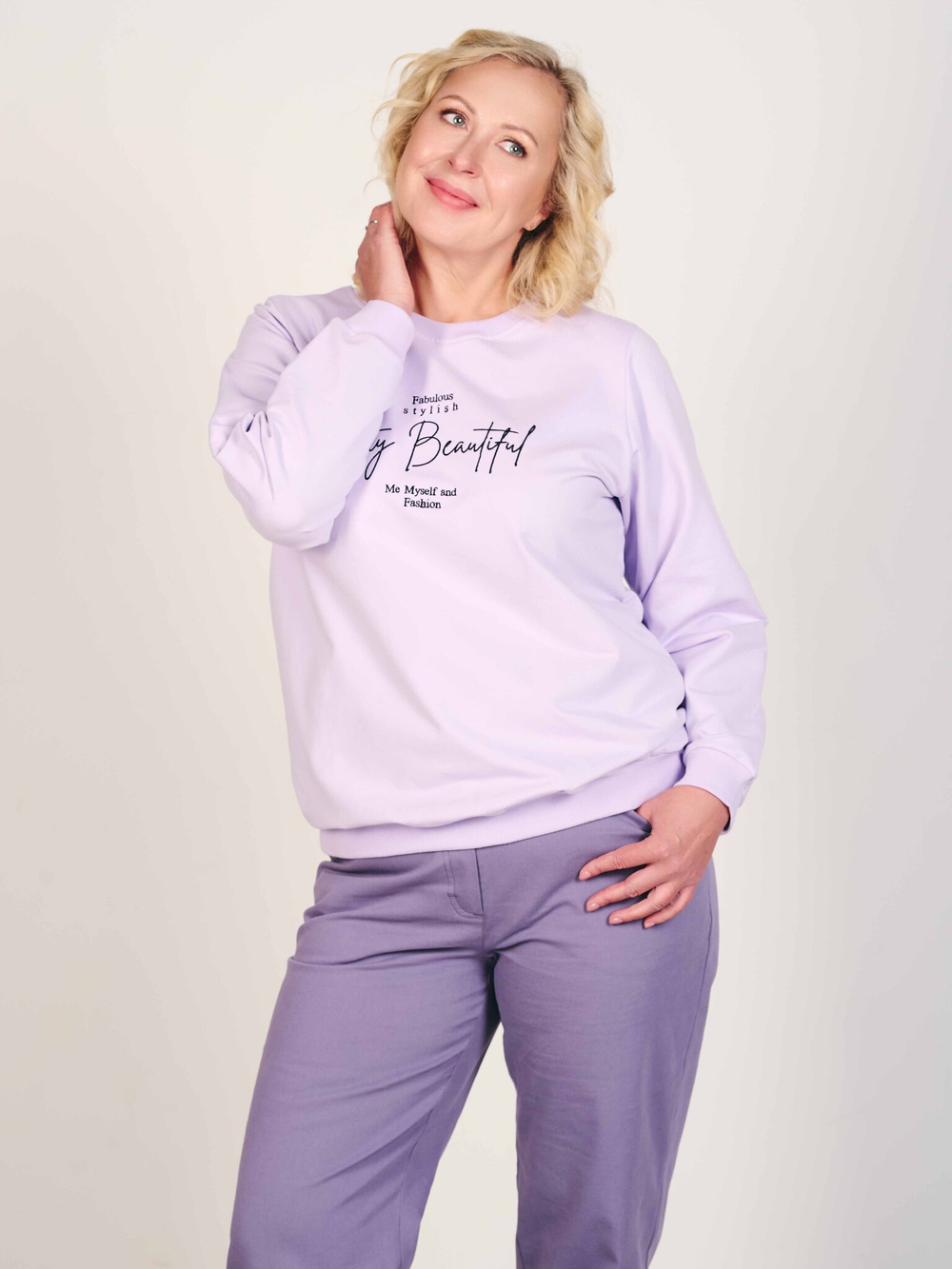 Свитшот женский трикотажный Fleur de Vie