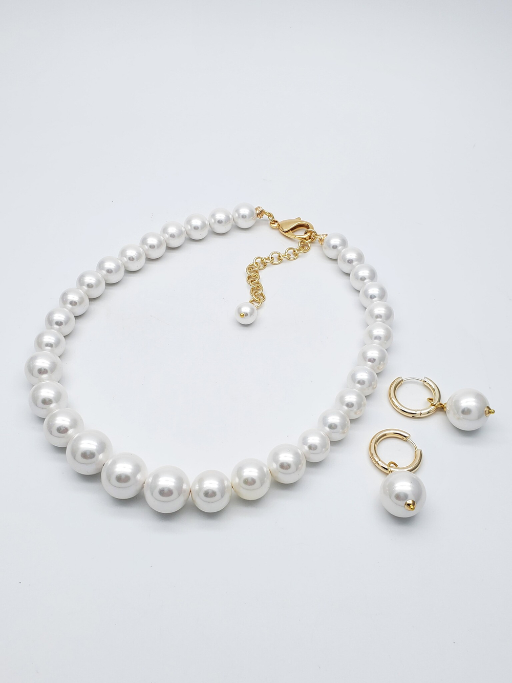 91001095 Колье SELENA PEARLS