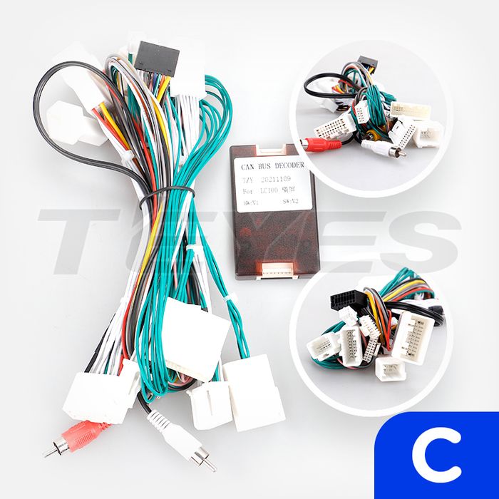 Магнитола для Toyota Land Cruiser 100, Lexus LX470 2002-2007 (климат на цветном экране) - FarCar монитор 12.3" 2K QLED на Android 14, Быстрая, CarPlay, 4G SIM-слот