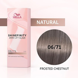 Wella Shinefinity 06/71 Гель-крем краска Ледяной Орех