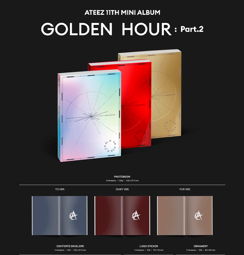 Альбом ATEEZ - GOLDEN HOUR : Part.2