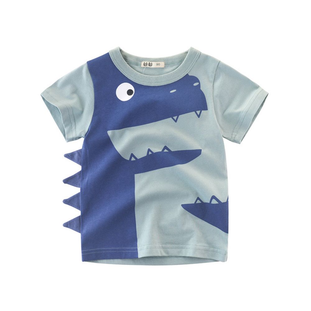Футболка для ребенка "T-Rex", голубая Футболка для ребенка "T-Rex", голубая