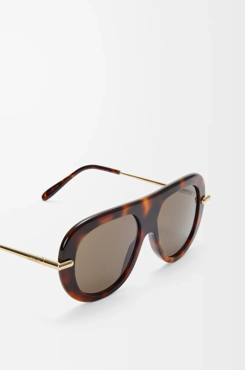 Loewe Солнцезащитные очки Pilot Slim, черепаховый