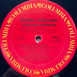 Виниловая пластинка Barbra Streisand ‎– Streisand Superman LP