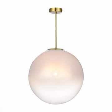 Светильник потолочный 1*E27 SL1190.222.01 золотистый/прозрачно-белый Cassius ST-Luce