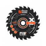 Диск пильный Woodwork Эксперт 165 x 2,2/1,6 x 20 Z=24 A=18 с PTFE покрытием, универсальный 29.165.24