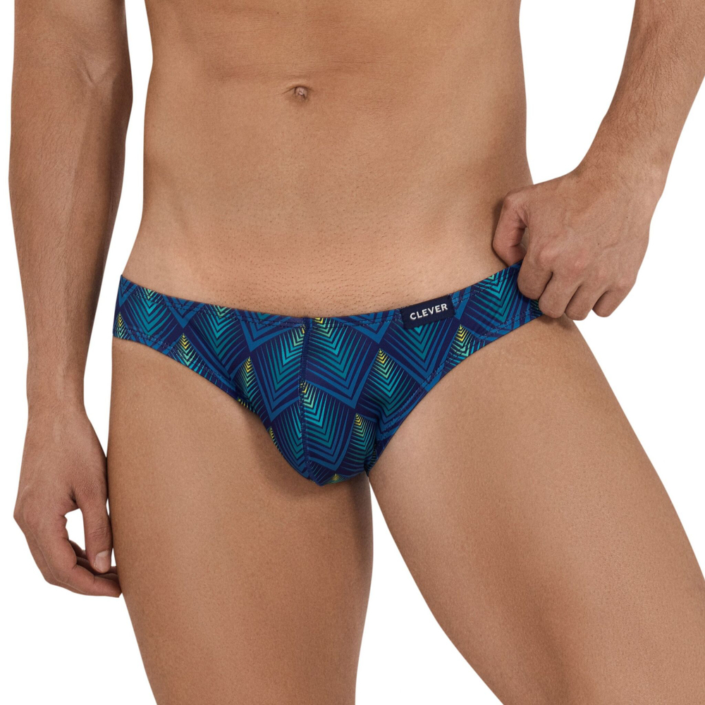 Темно-синие трусы-джоки с принтом Magical Jockstrap (Размер: L) (Цвет: темно-синий)
