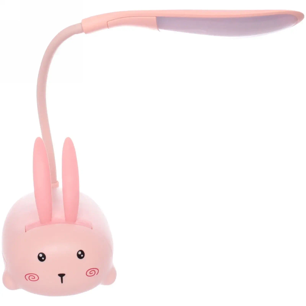 Настольная лампа «Marmalade-Зайчик» LED 9,2*6,8*28,5см USB 3.w 5v, Розовый