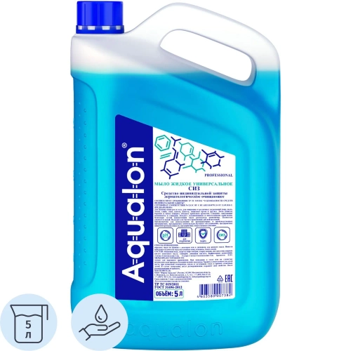 Мыло жидкое AQUALON очищающее, 5 л