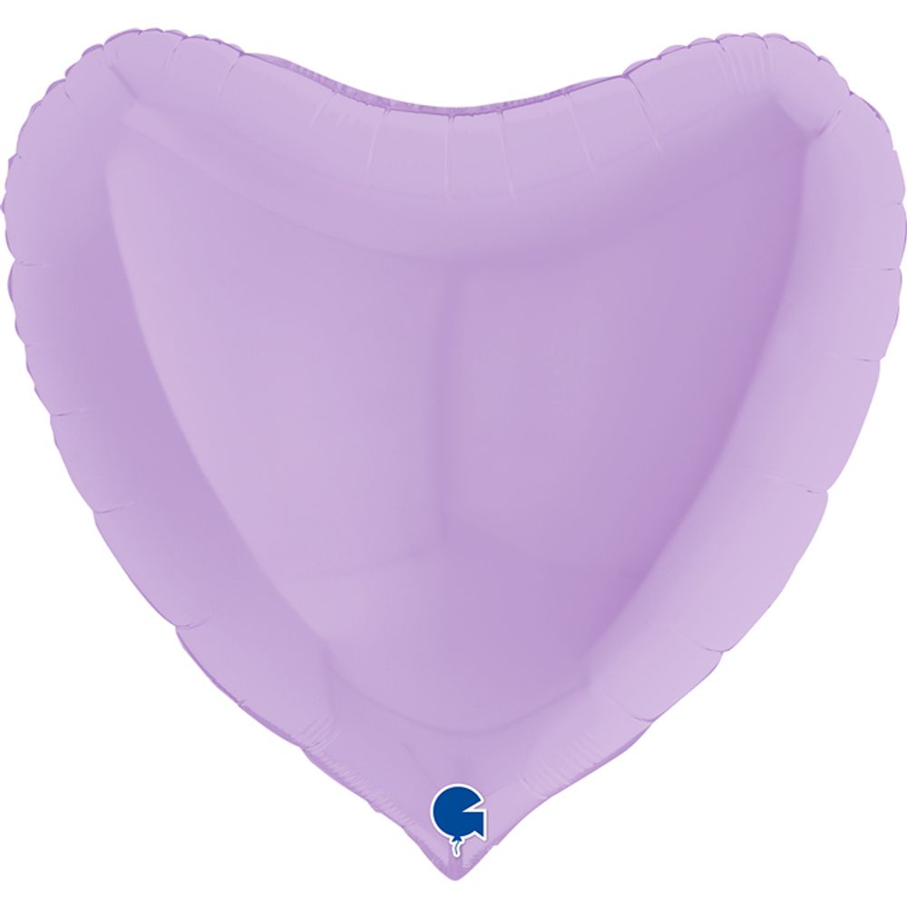 Gr (36''/91 см) Сердце, Светло-сиреневый, Макарунс, 1 шт. в уп. Gr (36''/91 см) Сердце, Светло-сиреневый, Макарунс, 1 шт. в уп.