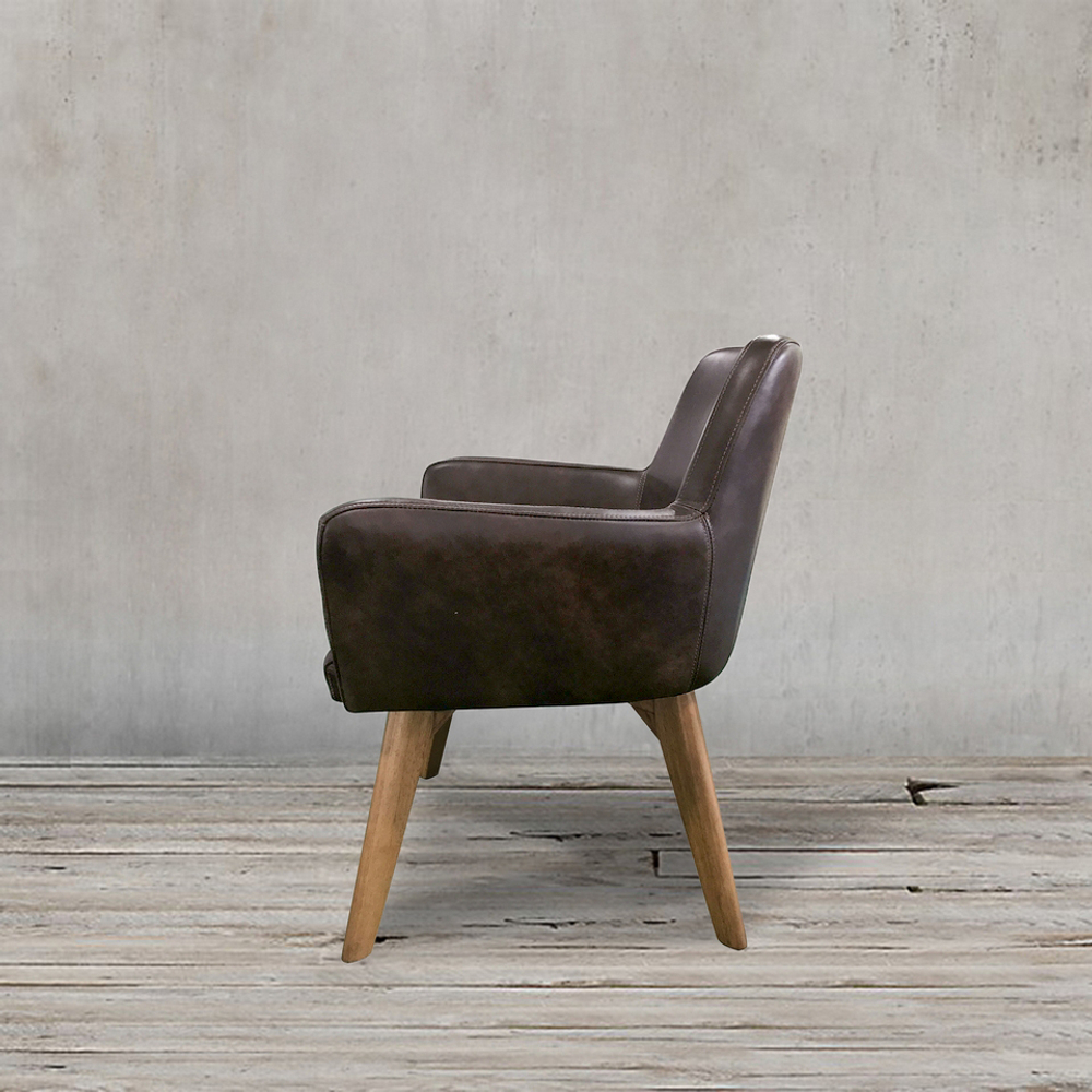 Полукресло Roomers Furniture c0097-1d/javablack#24