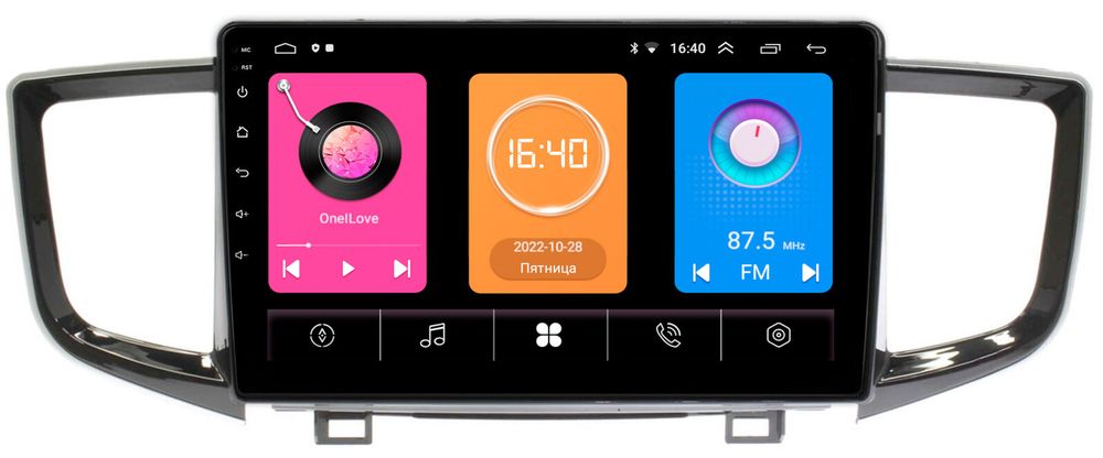 Магнитола для Honda Pilot 2015-2023 - GT10-652 на Android 10