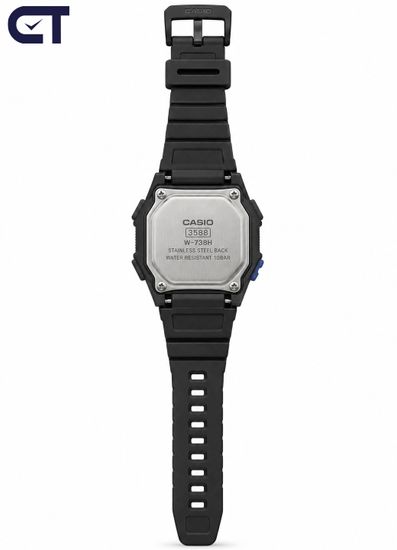 Casio W-738H-1A — унисекс наручные часы