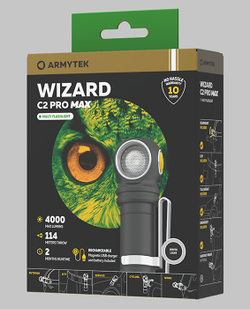 Фонарь Armytek Wizard C2 Pro Max Magnet USB (теплый свет) [F06701W]