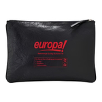 Balenciaga Leather Clutch Men"s Black