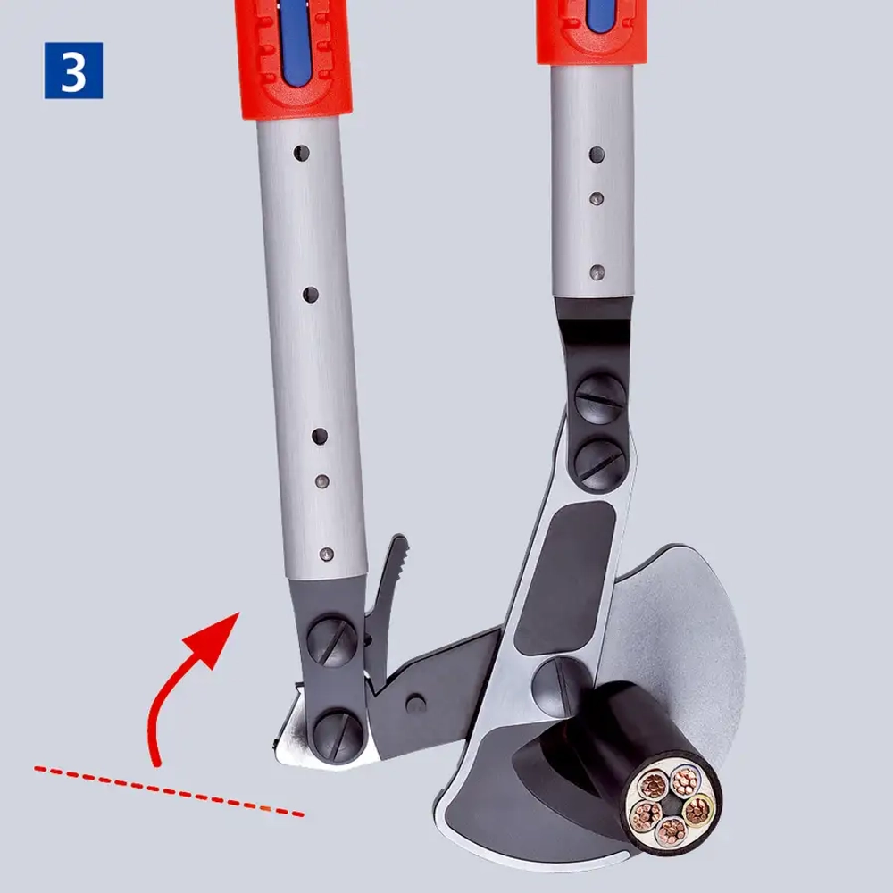 Ножницы для резки кабелей 570 мм Knipex 95 32 038
