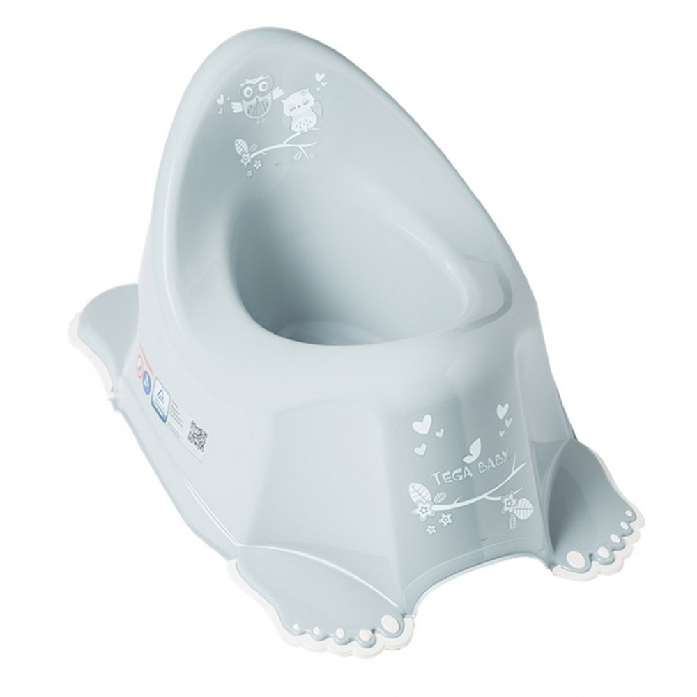 Детский горшок Tega Baby OWL (Совы) антискользящий