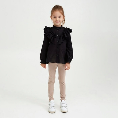 Легинсы для девочек MINAKU: Casual Collection KIDS, розовый, р. 152