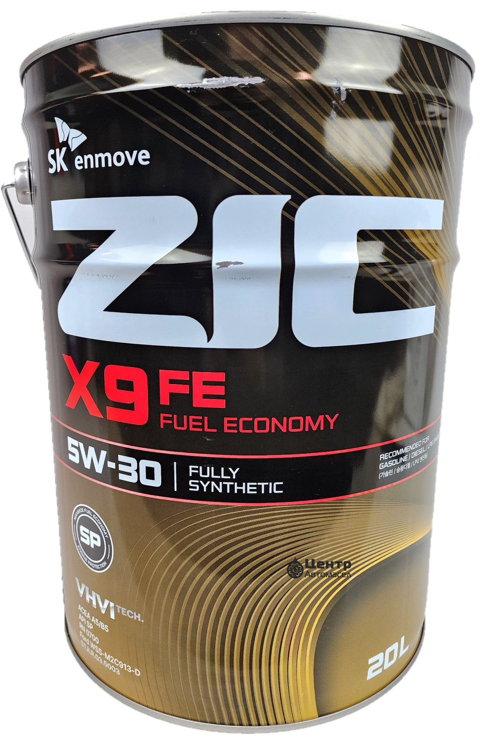 Масло ZIC X9 FE 5W-30 20 л ZIC 192615