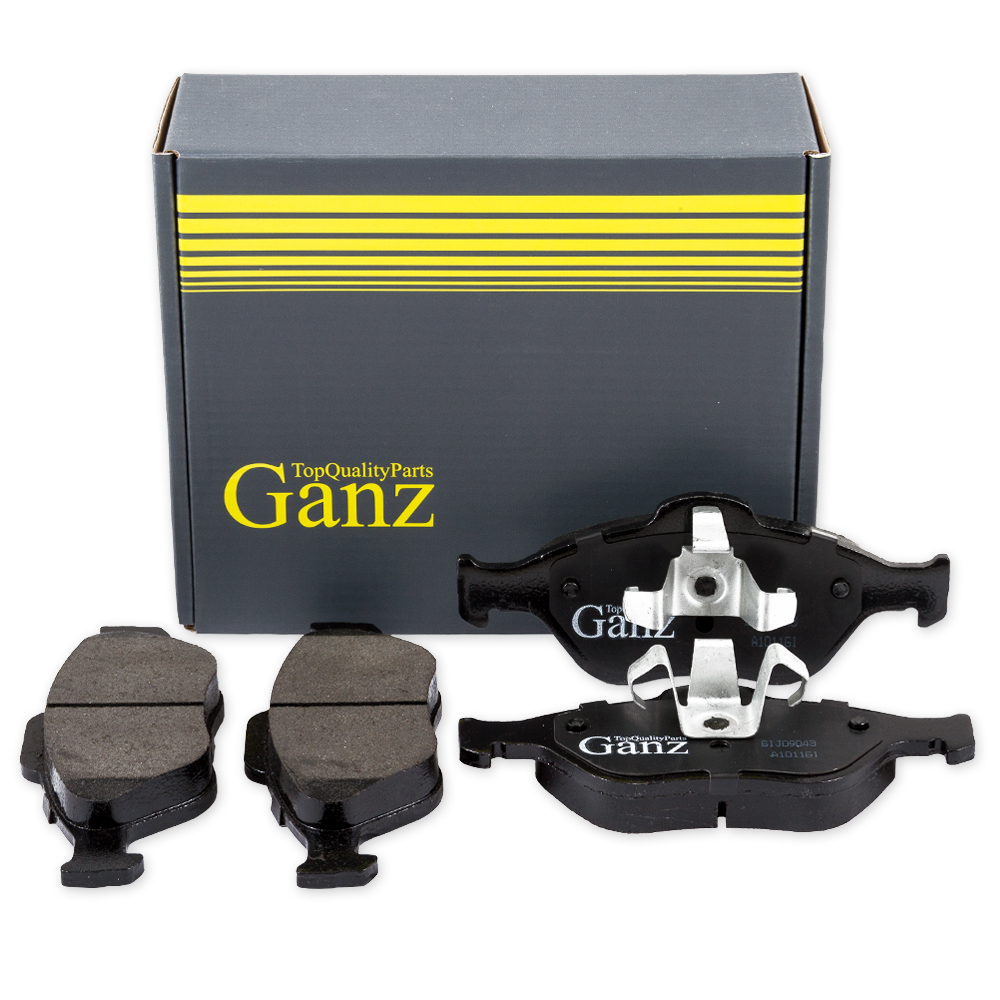 Колодки GANZ передние FORD FIESTA / FUSION Арт.:GIJ09043