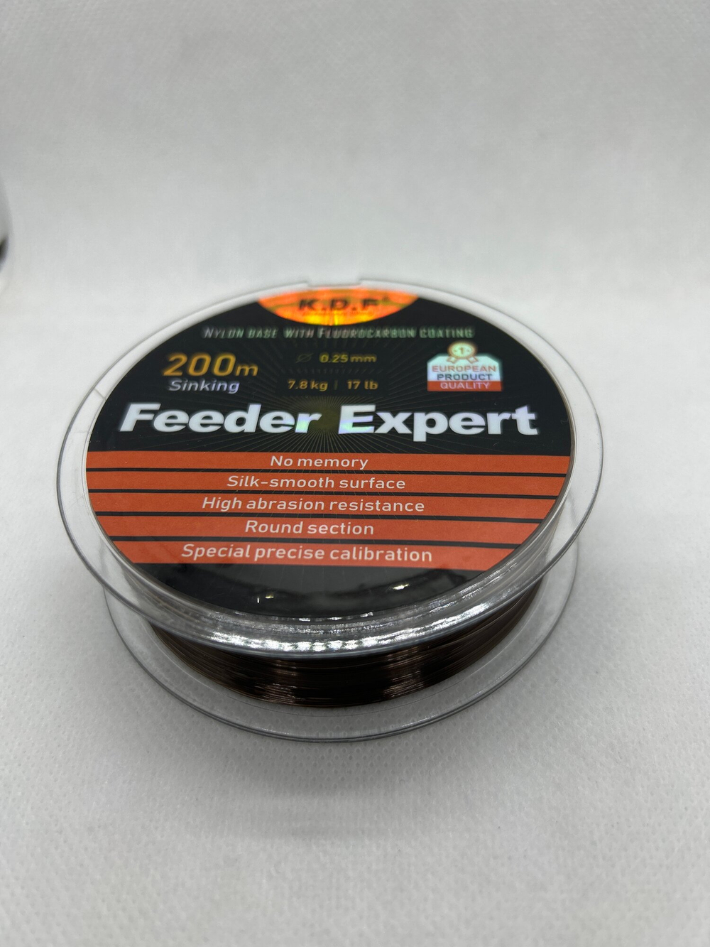 Feeder Expert леска монофильная с покрытием флюрокарбона 0.25мм 17lb
