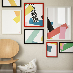 IKEA RÖDALM  (ИКЕА РЁДАЛМ)  -  Рамка - чёрная 30x40 см