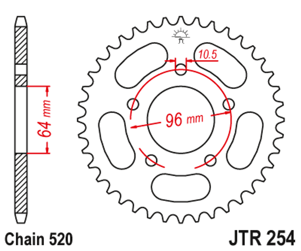 Звезда JTR254.50