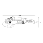 Угловая шлифмашина GWS 2200 BOSCH 06018C1320