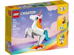 Конструктор LEGO Creator 3in1 31140 Волшебный единорог