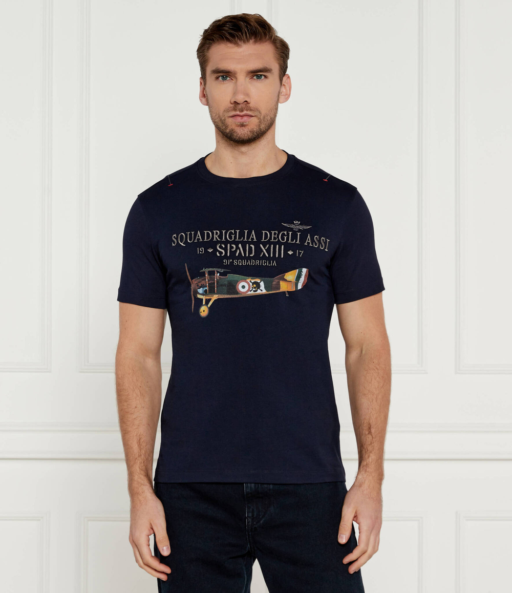 Футболка MC Aeronautica Militare - темно-синий(TS2251J635)