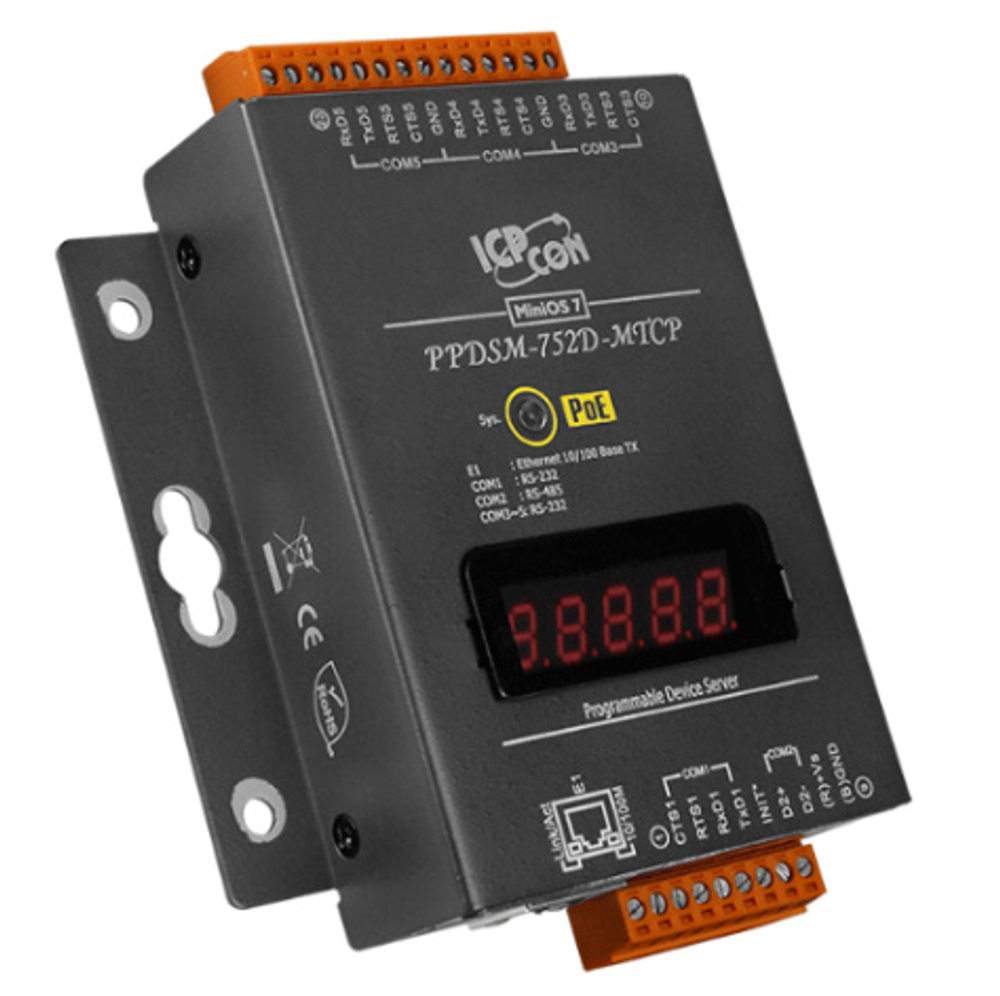 Преобразователь ICP DAS PPDSM-752D-MTCP CR
