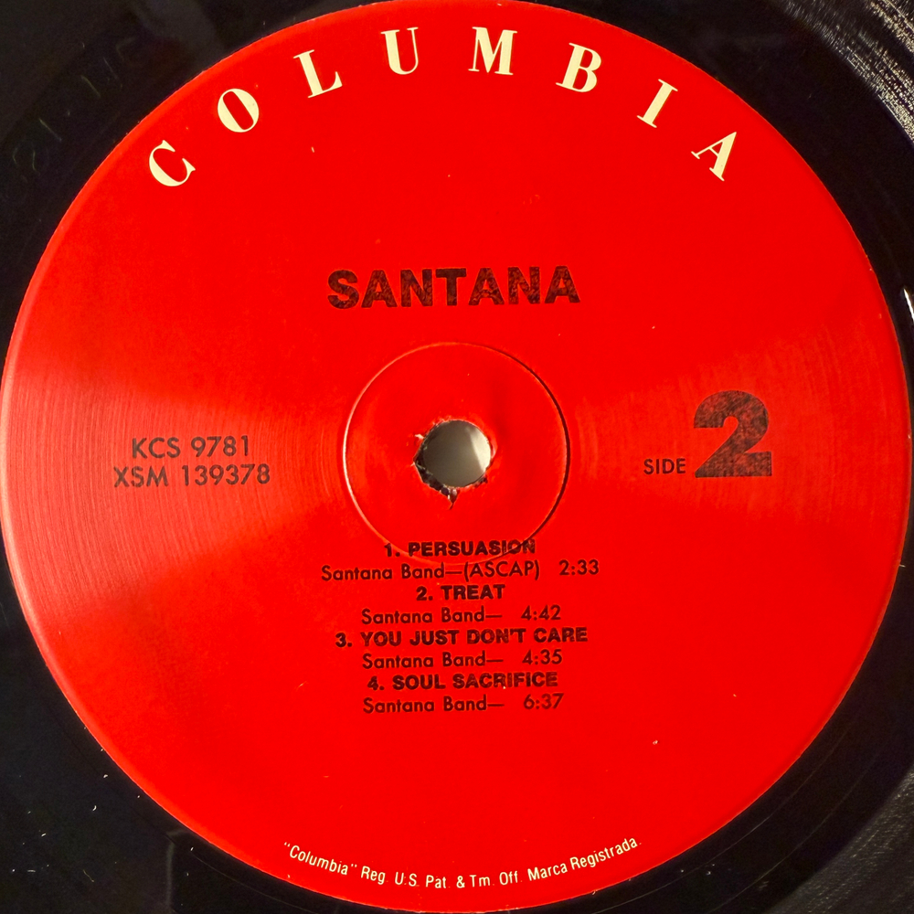 Santana ‎– Santana (США)