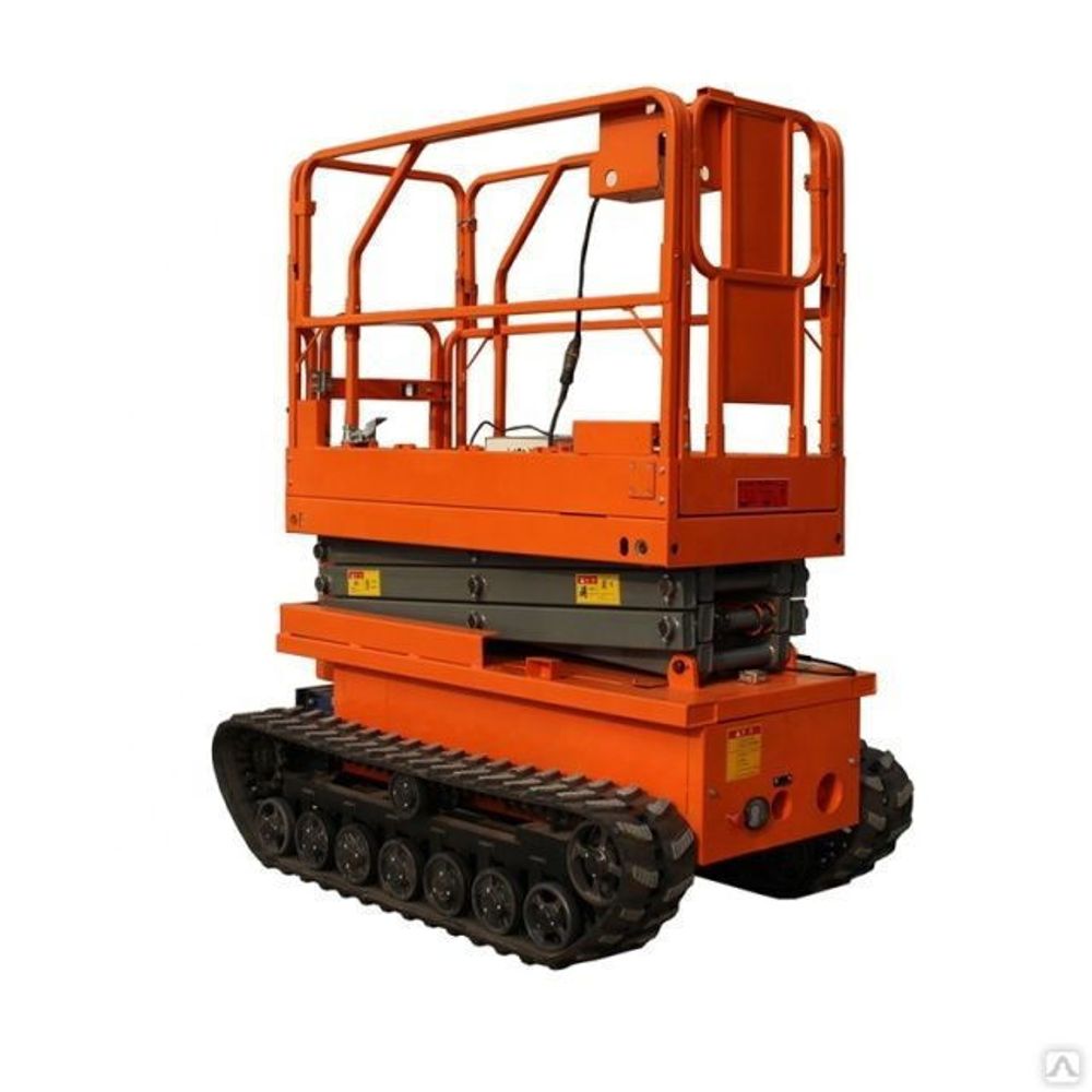 Подъемник ножничный передвижной самоходный 450 кг 6,0 м TOR GTJZ0608LD гусеничный (автономный) Подъемник ножничный передвижной самоходный 450 кг 6,0 м TOR GTJZ0608LD гусеничный (автономный)
